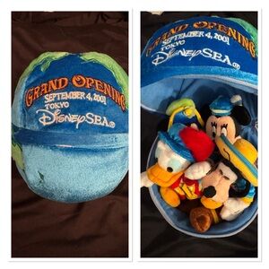 Tokyo Disney Sea Aquasphere Plush toy Grand Opening 2001